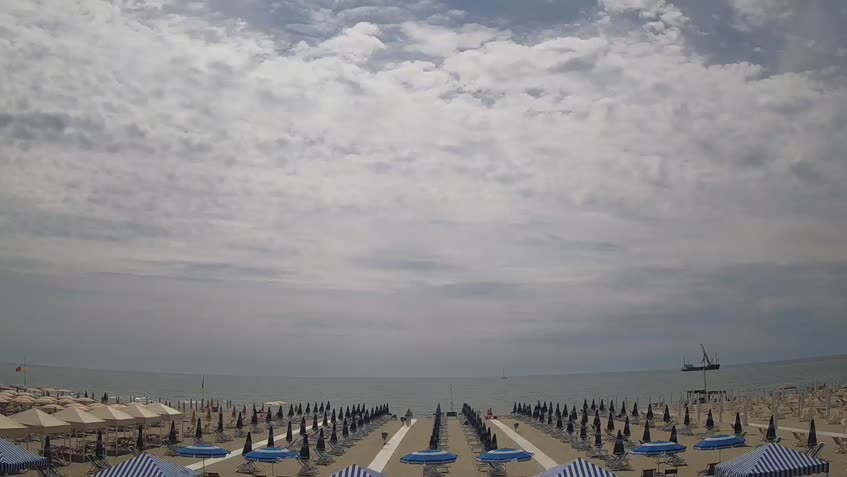 Webcam Viareggio Beach