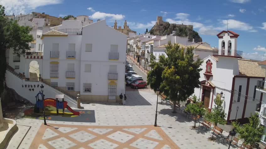 Barriga Prueba Min Webcam Olvera - Plaza de Andalucía - La provincia de Cádiz