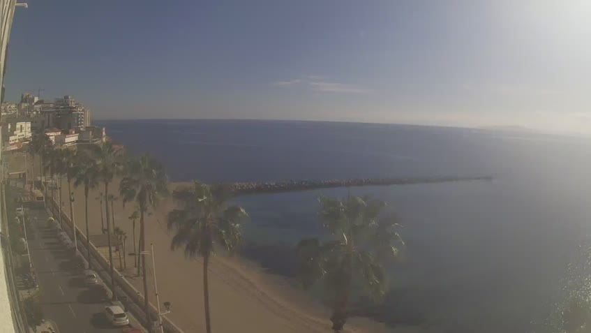 Live Cam Ceuta Playa De La Ribera SkylineWebcams