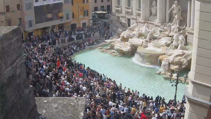 Webcam Fontana di Trevi - Roma