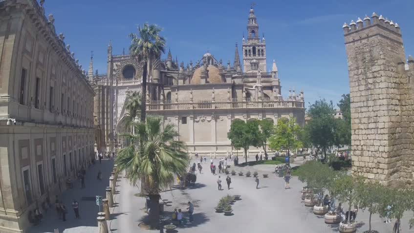 Webcam Seville - Plaza del Triunfo