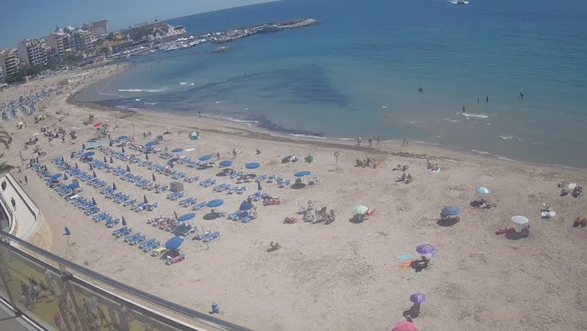 Webcam Benidorm - Playa de Poniente - Puerto