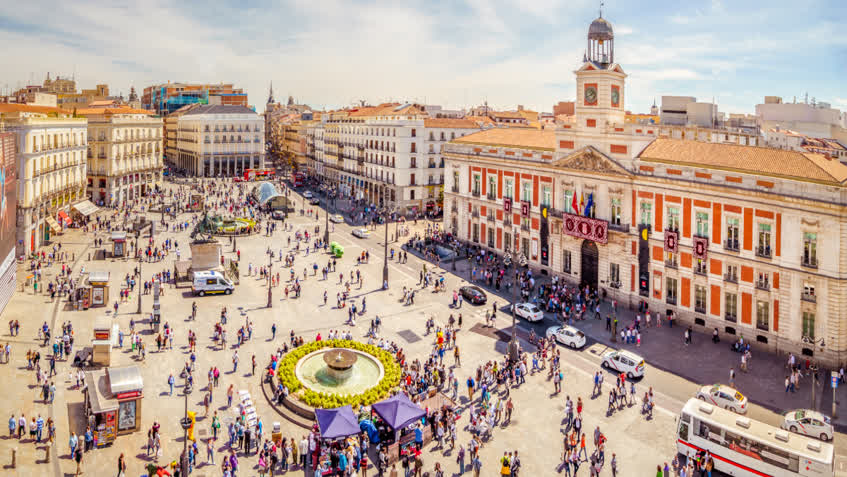 Puerta del Sol, Madrid