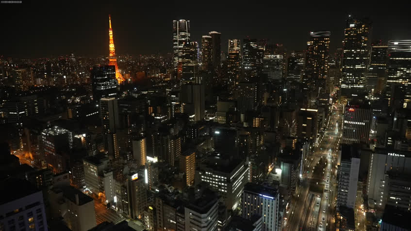Skyline di Tokyo