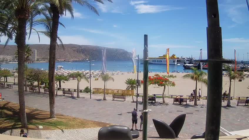 Webcam Playa de Los Cristianos - Tenerife