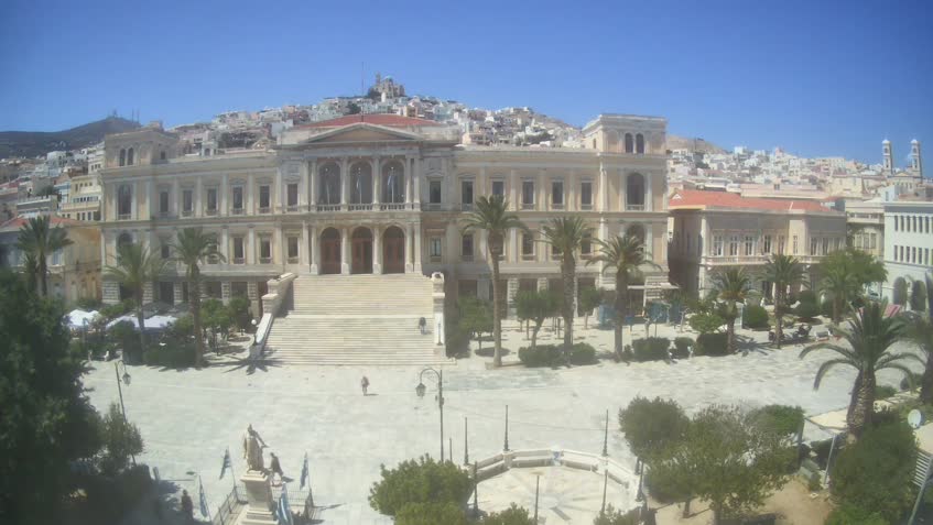 Webcam Syros - Miaouli Square