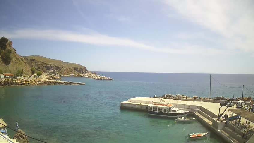 Webcam Port of Hora Sfakion - Crete