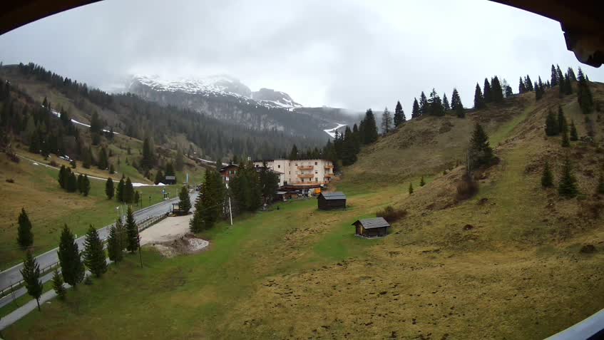 Webcam Passo Campolongo - Dolomiti