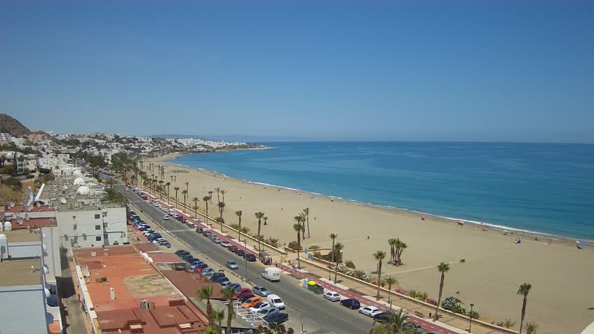 Webcam Beach of Mojacar - Andalusia