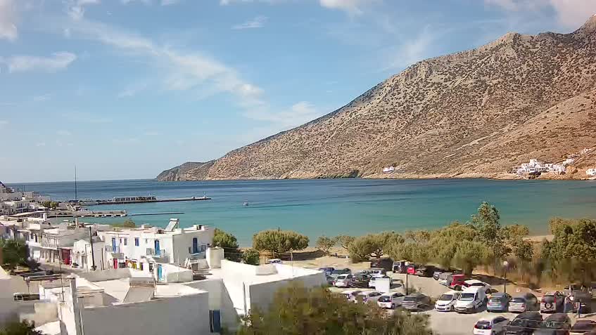 Webcam Port of Kamares - Sifnos