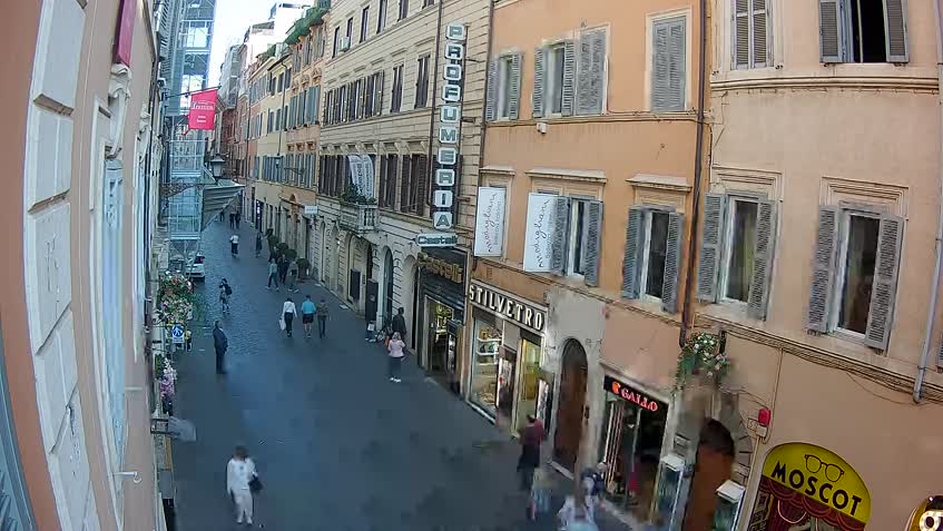 Webcam Rome - Via Frattina