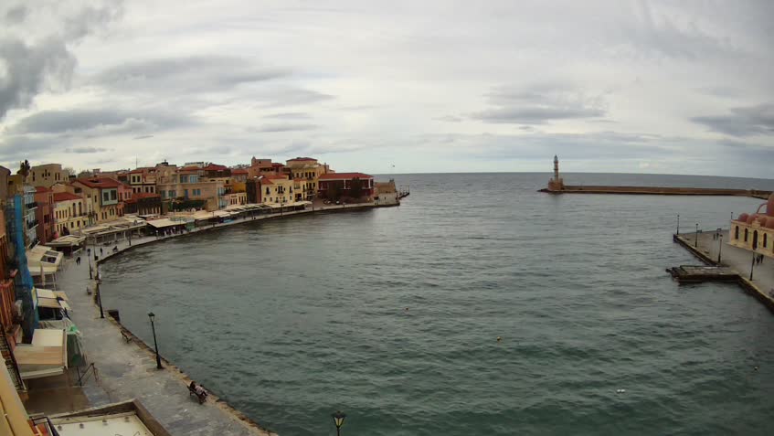 Webcam Old Port of Chania