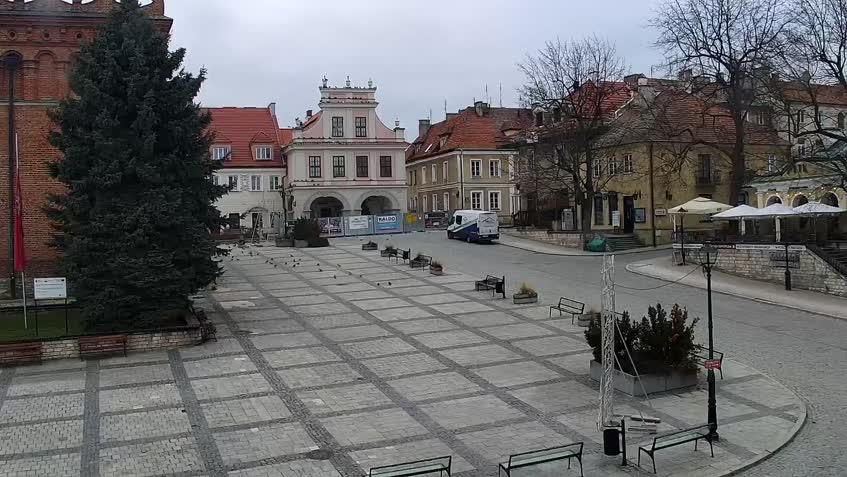 Webcam Sandomierz - Square Old Town