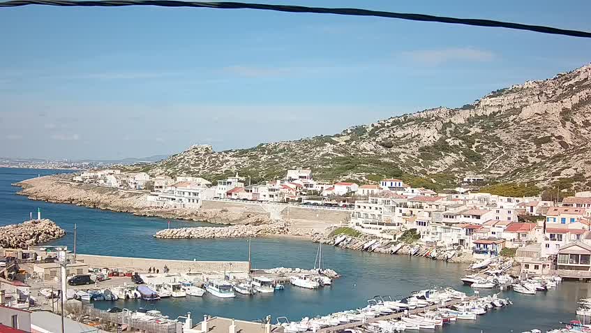 Webcam Marseille - Massif des Calanques