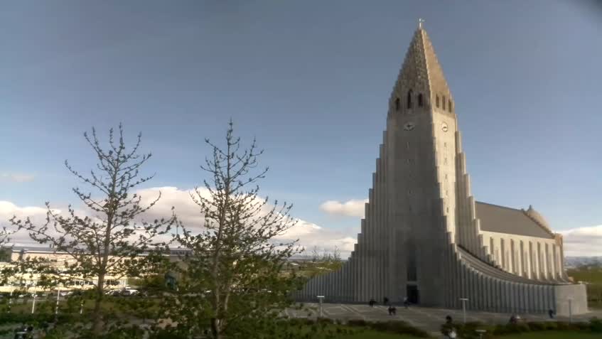 Webcam Reykjavík - Hallgrímskirkja Church