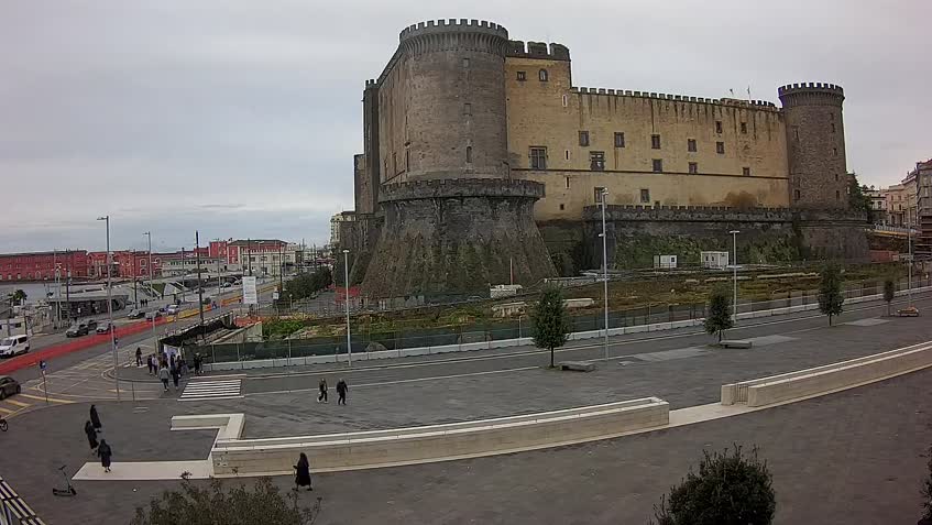 Webcam Maschio Angioino - Nápoles