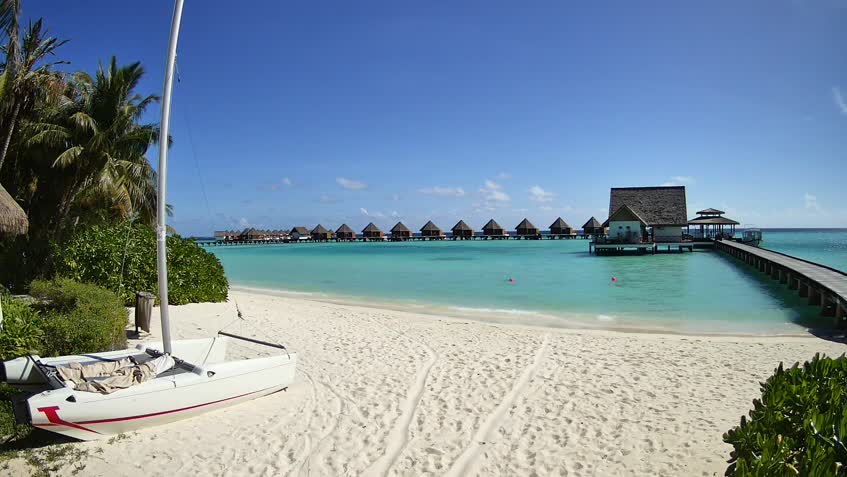 Webcam Mercure Maldives Kooddoo - Lagoon