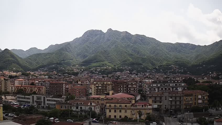 Webcam Panorama von Cava de' Tirreni