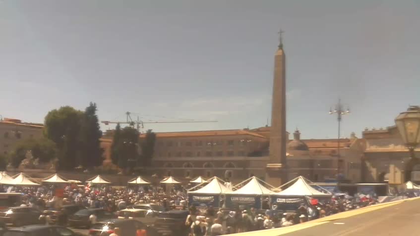 Webcam Piazza del Popolo - Rome