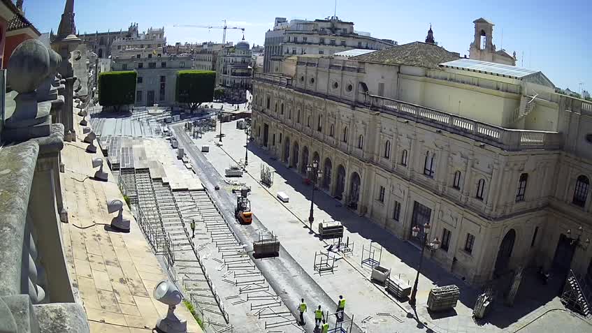 Webcam Seville - Plaza de San Francisco