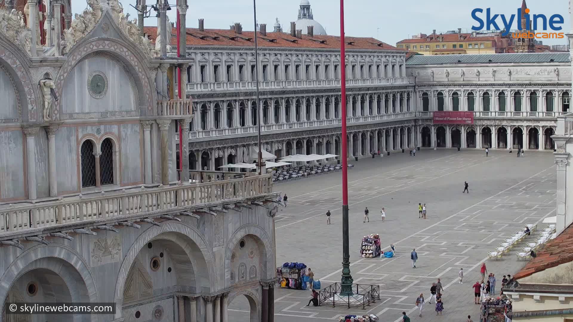 Piazza San Marco da SkylineWebcams