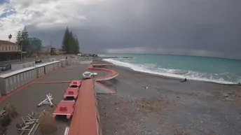 Live Cam Bordighera Beach