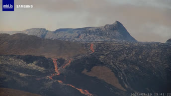 Kamera v živo Vulkan Geldingadalir - Meradalir