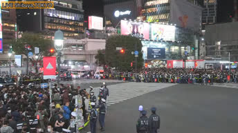 Web Kamera uživo Tokio - Shibuya Scramble Crossing