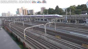 Kamera na żywo Dworzec kolejowy Tokio - Akabane