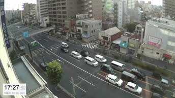 Kamera na żywo Stacja Minowa - Taitō