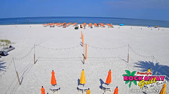 实况摄像头 弗兰奇的克利尔沃特海滩 - 佛罗里达