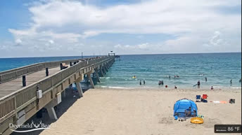Web Kamera uživo Plaža Deerfield - Florida