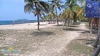 Plaża z rafą tamaryndową