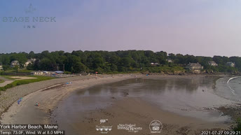 Web Kamera uživo Plaža York Harbor