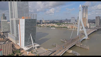 Web Kamera uživo Rotterdam - Erazmov most
