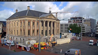 Webcam en direct Groningue - Grote Markt