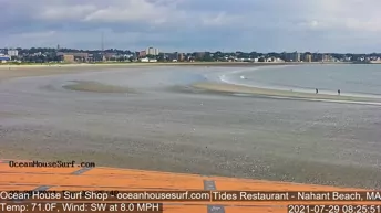 Webcam Nahant Surfstrand