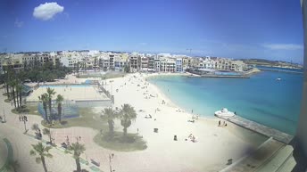 实况摄像头 Birżebbuġa海滩和漂亮湾