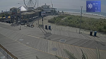 Webcam Strand von Atlantic City