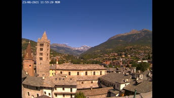 Panorama di Aosta