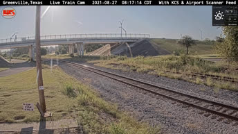 Cámara web en directo Greenville - Texas Railfan