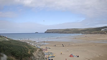 Web Kamera uživo Plaža Polzeath - Cornwall