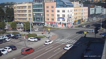 Webcam en direct Zlín - Rue Osvoboditelů