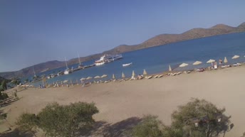 Web Kamera uživo Agios Nikolaos - plaža Schisma Eloundas