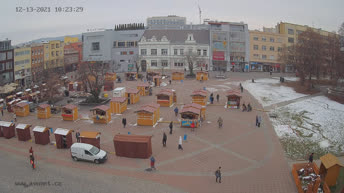 Kamera na żywo Zlín - Plac Miru