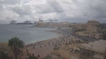 Webcam St. George's Bay in Birżebbuġa