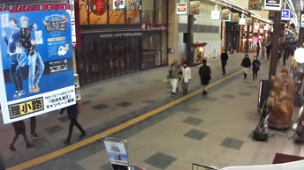 Live Cam Sapporo - Tanukikoji Shopping Street