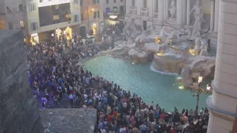Webcam 特莱维喷泉（Trevi Fountain）-罗马