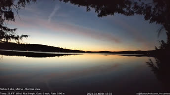 Jezioro Sebec - Maine