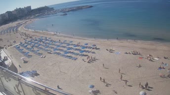 Cámara web en directo Benidorm - Playa de Poniente - Puerto